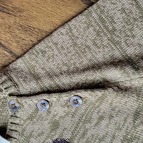 Tucker+Tate teddy bear brown knit crewneck long sleeves ribbed sweate sz9mo new - Picture 5 of 8